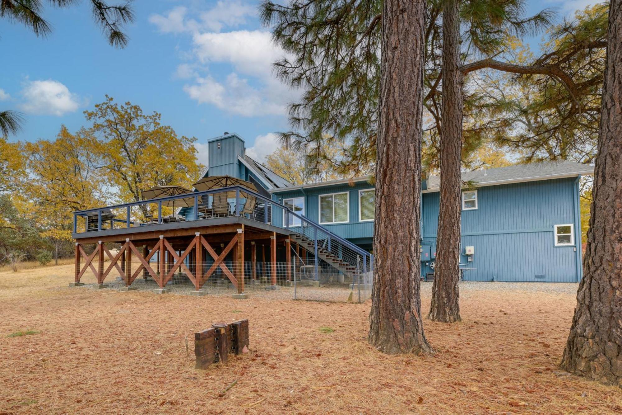 Mudge Ranch Retreat Near Bass Lake With Ev Charger Coarsegold Exterior foto
